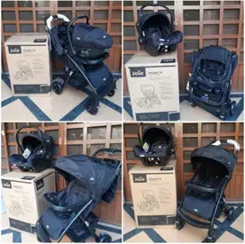 Stroller Joie muze Lx with car seat Baru