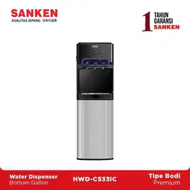 Sanken Dispenser Galon Bawah HWD-C533IC Dispenser Bottom Loading