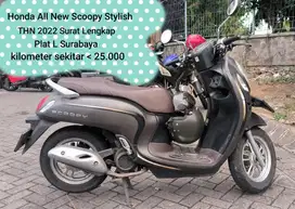 Honda All New Scoopy Stylish THN 2022 (Key Less/Remote)