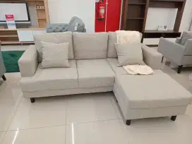 Sofa L murah bisa cicilan