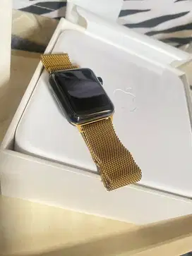 RARE apple Watch S 2  Stain Steel TERMURAH Space YTTA ori ibox