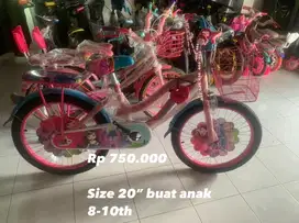 Sepeda mini 20 buat anak 8-10th