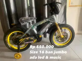 Sepeda bmx ban jumbo size 16