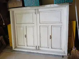 Dijual jendela kayu jati