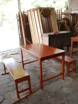 Set  Meja kursi warung
