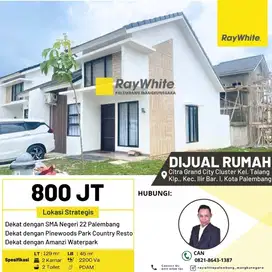 DI JUAL RUMAH Komp. citra gren city palembang