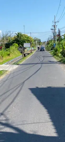 Di kontrakan tanah strategis jalan Pantai Nyanyi , Tabanan, Bali