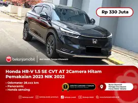 [LOW KM] Honda HRV HR-V 1.5 SE CVT AT Hitam NIK 2022 Pemakaian 2023