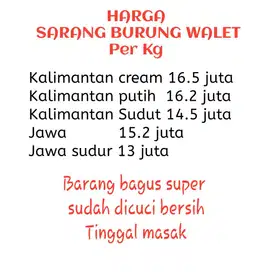 Sarang burung walet