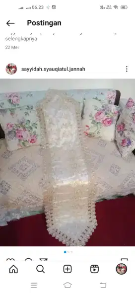 Taplak meja import
