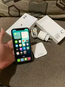 Iphone 11 128gb Beacukai (white) Fullset