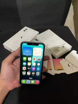 Iphone 11 64gb IBOX (White) Fullset Original