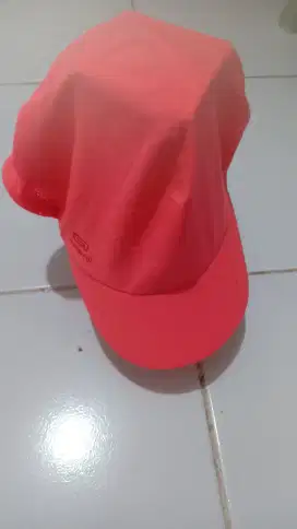 Topi lari jogging, warna menyala terang, bagus