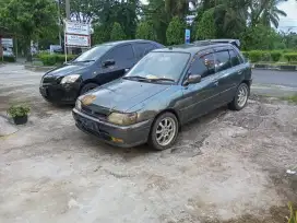 TOYOTA STARLET Kapsul 1994, 1300cc ,ban &velg 2 set, setir 2 set.