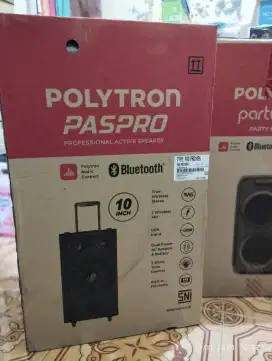 Speaker Bluetooth Polytron PasPro 10F6 Baru. Bisa CoD. Garansi Resmi