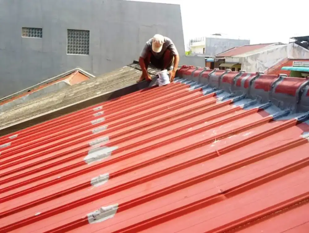 tukang atap bocor, dak beton, kanopi, talang air, dll