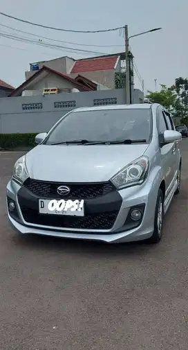 DP 9 JT Daihatsu Sirion RS Matic 2015 Mulus Siap Pakai