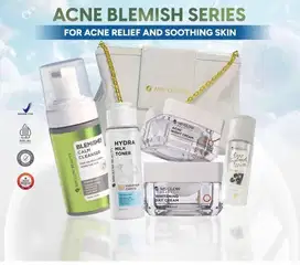 Acne blemish series, WCD antioxydant series, whitening series, all new