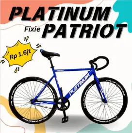 Sepeda Fixie Platinum Patrol 700C