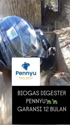 Jual Biogas Digester Merk Pennyu Garansi 12Bulan