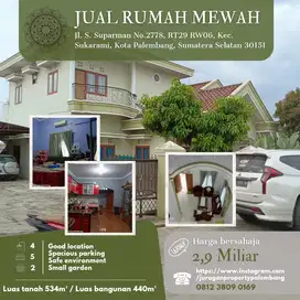 jual rumah murah dekat smu 17 Palembang