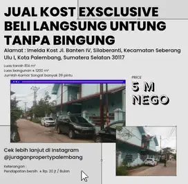 jual kost di jl banten plaju dapat potongan 1 Miliar