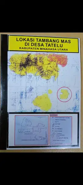 Dijual tanah mengandung emas di Tatelu Minut luas 6.5 Ha