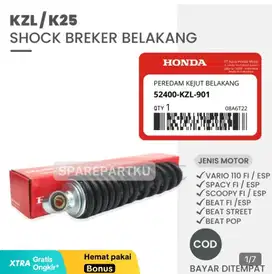 Dijual shock breaker belakang motor Honda