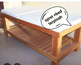 Bed massage spon kasur terpisah