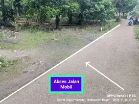 Jual tanah kebun murah dan sangat strategis Kemang Parung bgr