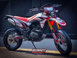 HONDA CRF 150 SUPERMOTO 2022 MULUS SIAP GAS MESIN SEHAT SIAP TOURING