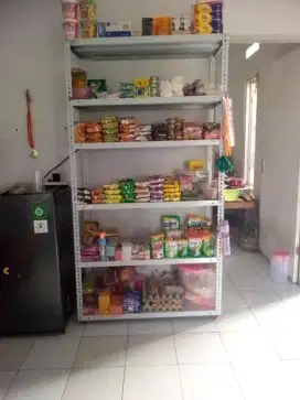 Rak besi siku lubang ready stock siap kirim