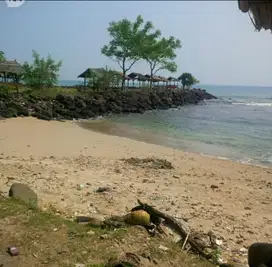 Tanah Pantai Strategis Pariwisata di Jalan Raya Anyer Serang Banten