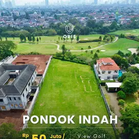 Kavling View Lapangan Golf di Bukit Golf Pondok Indah Jakarta Selatan