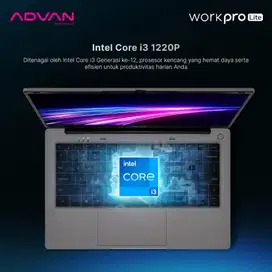ADVAN WORKPRO LITE core i3 GEN12 LAYAR FULL HD