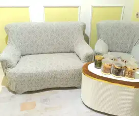 Cover Sofa abu 3 seater (bukan sofa)
