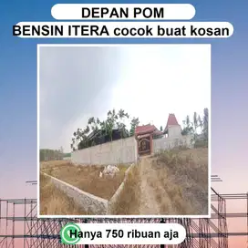 KAVLING DEPAN POM ITERA SUKARAME HARGA TERMURAH BISA DICICIL