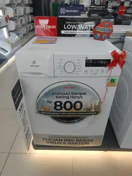 Mesin Cuci Front Load Midea 7.5 KG Bisa Cicilan Tanpa Kartu Bunga 0%