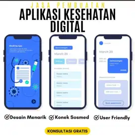 Bikin Aplikasi Kesehatan Digital,  Solusi Sehat Modern!