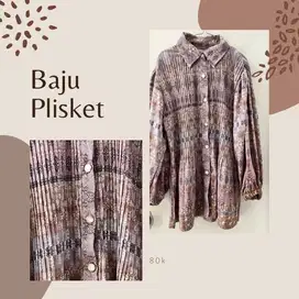 Baju plisket kekinian