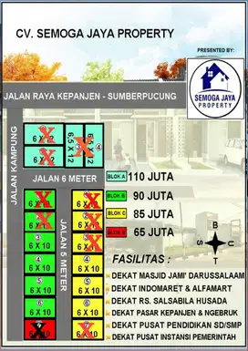 Promo Tanah Kavling Murah Jatikerto Kromengan Malang