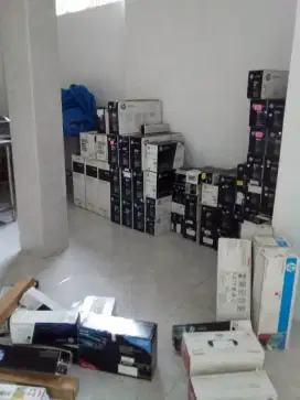 Menampung tinta cartridge dan toner sebanyak banyaknya