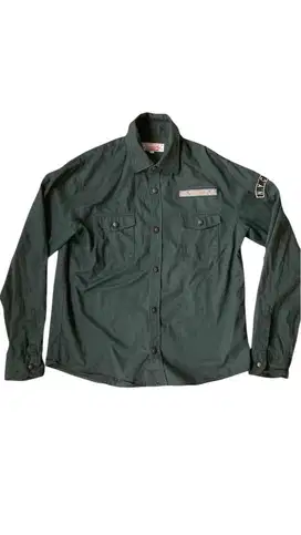 kemeja army preloved