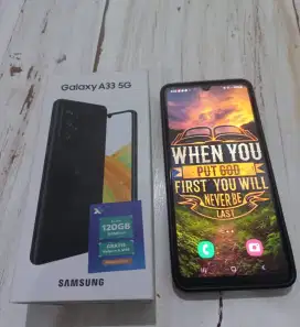 Samsung A33 256GB Fullset