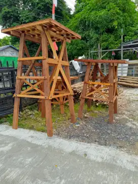 Tempat tandon menara ulin