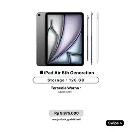 IPad Air 6 128 GB IBOX Fullset