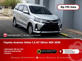 [ WARRANTY ] Toyota Avanza Veloz 1.3 AT Silver 2019/2020