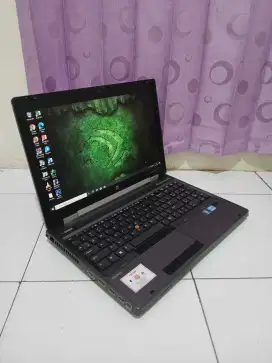 Laptop HP Workstation 8570w intel core i5 nvidia siap kerja