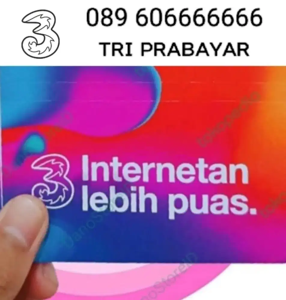 Nomor Cantik Tri Prabayar