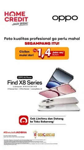 Promo cicilan oppo tanpa kartu kredit cukup ktp